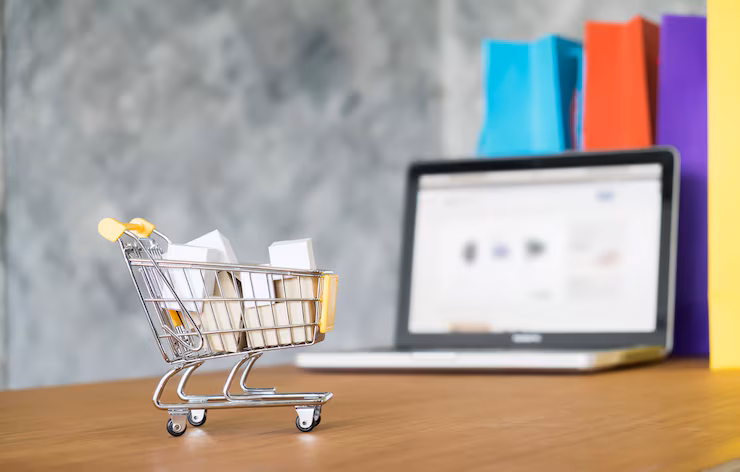 box market electronic ordering shop basket 1421 567